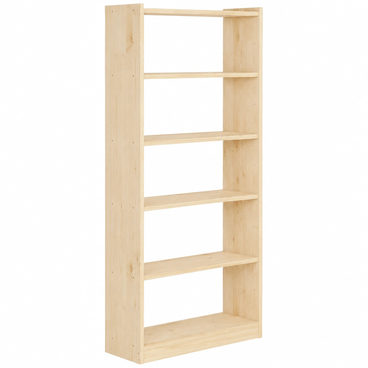 Estantería de madera maciza de pino con 6 baldas Gala 184,7x79,6x25cm