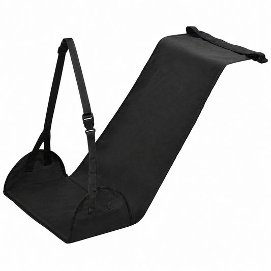 Soporte Portátil para Piernas en Viajes, Hamaca de Nylon y Poliéster con Correas Ajustables