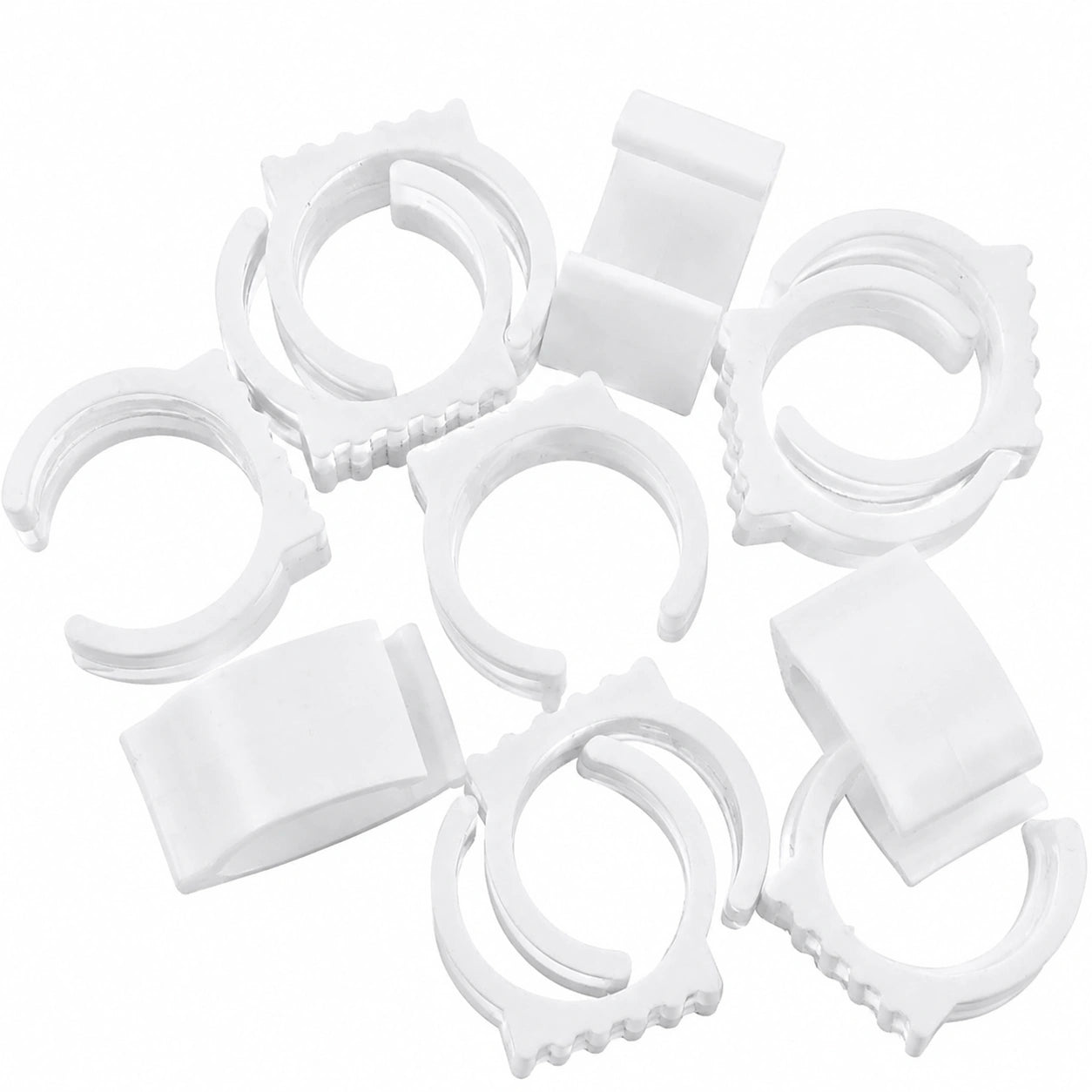 Juego de 20 Almohadillas Antideslizantes para Soporte de Hamaca, Compatibles con Tubos de 38-42 mm