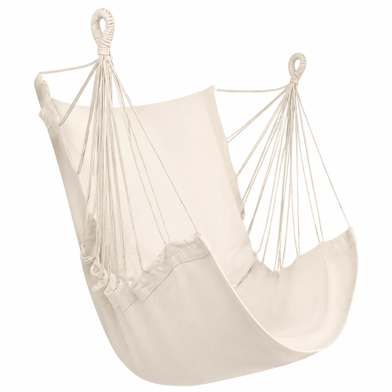 Silla Colgante de Jardín, Cómoda y Resistente, Soporta hasta 150kg